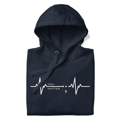 NV - YOU MATTER - Heartbeat Edition (Hoodie Unisexe)