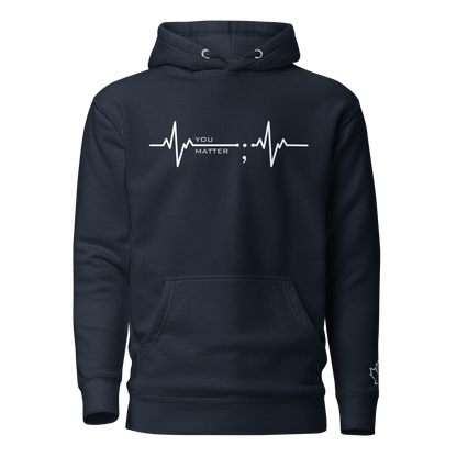 NV - YOU MATTER - Heartbeat Edition (Hoodie Unisexe)