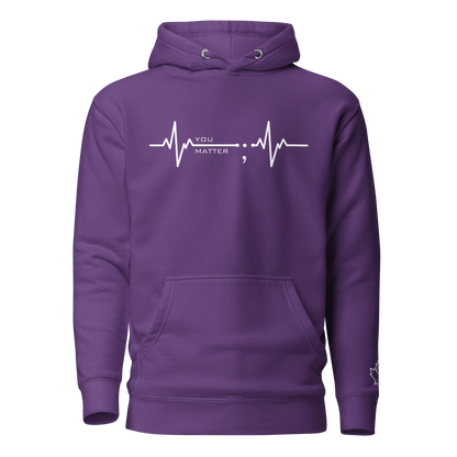 NV - YOU MATTER - Heartbeat Edition (Hoodie Unisexe)