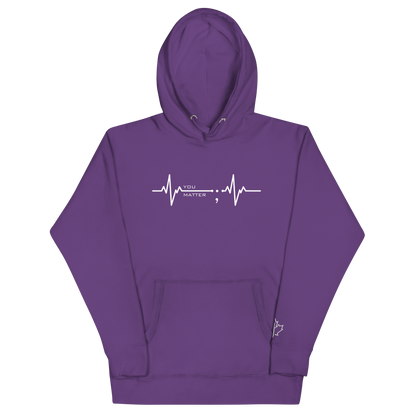 NV - YOU MATTER - Heartbeat Edition (Hoodie Unisexe)