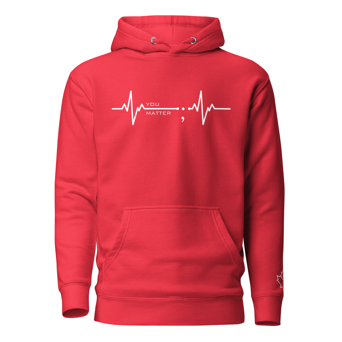 NV - YOU MATTER - Heartbeat Edition (Hoodie Unisexe)