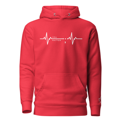 NV - YOU MATTER - Heartbeat Edition (Hoodie Unisexe)