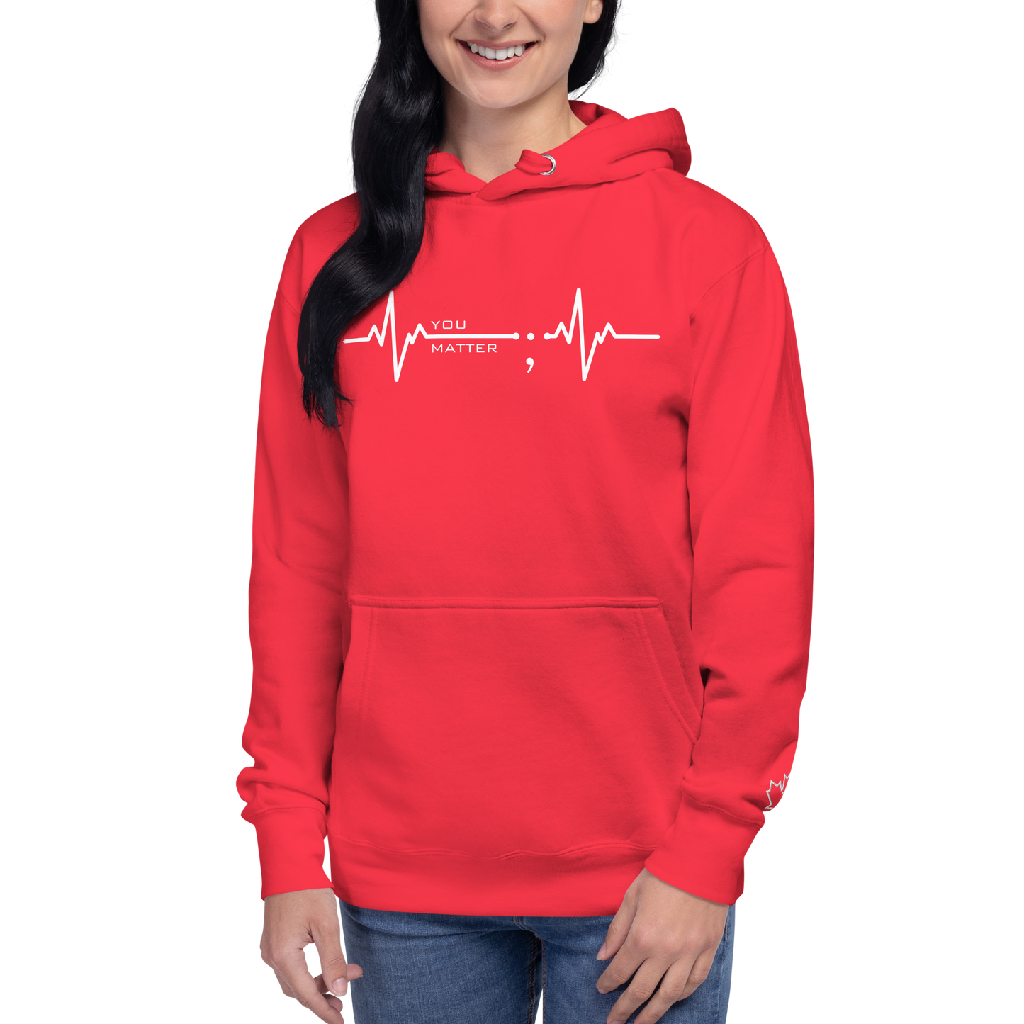 NV - YOU MATTER - Heartbeat Edition (Hoodie Unisexe)