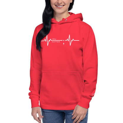 NV - YOU MATTER - Heartbeat Edition (Hoodie Unisexe)